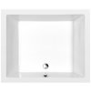 DEEP hluboká sprchová vanička s konstrukcí, obdélník 110x90x26cm, bílá obrázek č.: 1