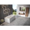 Ravak Vana FORMY 02 SLIM 180 x 80 snowwhite, obdélníková vana 180 x 80 cm s tenkým okrajem obrázek č.: 4