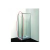 Olsen Spa Smart Alaro 80 - sprchové otevírací dveře do výklenku 80 x 190 cm grape sklo obrázek č.: 3