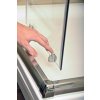 Ravak Blix BLDP4-180 satin+Transparent- sprchové posuvné dveře 180 cm, matný hliník, čiré sklo obrázek č.: 4