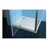 EASY třístěnný sprchový kout 800-900x800mm, pivot dveře, L/P varianta, sklo Brick