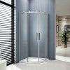 PERPETUA LINE čtvrtkruhová sprchová zástěna 900x900MM č.: 1