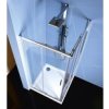 EASY čtvercová sprchová zástěna 800x800mm, čiré sklo
