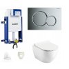 Ravak Set Uni Chrome RimOff X01535 + Slim Soft Close X01550 + Geberit kombifix 110.302.00.5 + Sigma 01 lesklý chrom tlačítko obrázek č.: 1