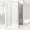 Ravak Pivot PPS - 90 Bright Alu+Transparent, pevná stěna 90 cm pro kombinaci s PDOP1 a PDOP2, lesklá, čiré sklo obrázek č.: 1
