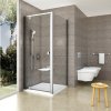 Ravak Pivot PPS -100 Satin+Transparent, pevná stěna 100 cm pro kombinaci s PDOP1 a PDOP2, matná, čiré sklo obrázek č.: 2