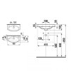 JIKA H8152120001061 - Tigo umývátko 45 x 23,5 cm s otvorem vpravo bílé obrázek č.: 2
