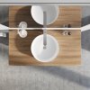 Ravak Umyvadlo UNI SLIM 400 keramické, Ø 400 mm, výška 120 mm, na desku, kruhové obrázek č.: 4
