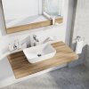 Ravak Umyvadlo UNI 500 R SLIM keramické, 500 x 310 x 125 mm, na desku, obdélníkové obrázek č.: 2