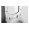 GLANC WC sedátko, SLIM, Soft Close, bílá