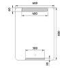 Nimco ZP 22002V - LED zrcadlo 600x800 s dotykovým senzorem obrázek č.: 10