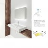 Nimco ZP 12004V - LED zrcadlo 1000x700 s dotykovým senzorem obrázek č.: 2
