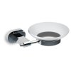 Ravak X07P187 CHROME CR 200.00 skleněná mýdlenka s držákem obrázek č.: 1