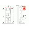 LIV-FIX PREMIUM 7522 - modul pro suchou instalaci pro závěsnou WC mísu, do sádrokartonu - 674512 obrázek č.: 2