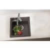 Alveus NIAGARA 20 G-91 černá + pop up sifon, čtvercový granitový dřez 465x465x180 mm Černý obrázek č.: 3