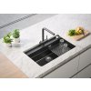 Alveus ATROX 40 terra 22 + pop up sifon, obdélníkový granitový dřez 790x500x200 mm Terra obrázek č.: 6