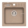 Alveus SET ALVEUS NIAGARA 20/55 + BATERIE AM 20/55 - béžový granitový dřez 465 x 465 mm v setu s baterií obrázek č.: 2