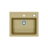 SET ALVEUS ATROX 30/55 + BATERIE NINA 55 - obdélníkový granitový béžový dřez 590x500x200 mm v setu s baterií obrázek č.: 2