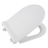 PURA/KUBE X/NORM WC sedátko, SLIM, Soft Close, Quick Release, bílá/chrom