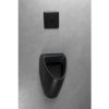 47869 201 701 6 schwarn black keramicky urinal zadni privod zadni odpad cerna matna tlacitko anf 2