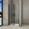 MINEBLACK LINE otočné sprchové dveře dvoukřídlé 1000mm č.: 1