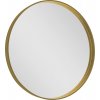 NOTION kulaté zrcadlo v rámu ø 80cm, zlato mat obrázek č.: 1