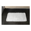 FUZZY koupelnová předložka, 50x80cm, 100% polyester, protiskluz, bílá
