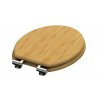 WC sedátko Natural Bambus, dřevěné sedátko z bambusu soft close  (SCHÜTTE NATURAL BAMBOO Absenkautomatik)