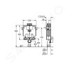 Grohe 38415001 - Instalační modul pro závěsné WC, stavební výška 82 cm