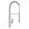 Grohe 31379DC0 - Dřezová baterie s flexibilním ramenem, supersteel