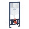 Grohe 38897000 - Předstěnová instalace pro závěsné WC, se splachovací nádržkou, s vertikální podporou