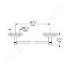 Grohe 40366A01 - Držák na osušky, tmavý grafit