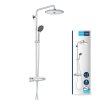 Grohe 26403002 - Sprchový set 260 s termostatem na zeď a poličkou, chrom