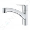 Grohe 30531001 - Dřezová baterie s výsuvnou sprškou, chrom