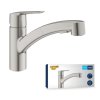 Grohe 30531DC1 - Dřezová baterie s výsuvnou sprškou, supersteel