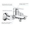 Grohe 24198001 - Vanová nástěnná baterie, chrom