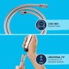 Grohe 22112000 - Sprchová hadice VitalioFlex Silver 1,25 m, chrom