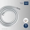 Grohe 27506001 - Sprchová hadice VitalioFlex Silver 1,75 m, chrom