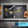 Grohe 304702430 - Dřezová baterie, matná černá