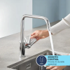 Grohe 304702430 - Dřezová baterie, matná černá