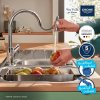 Grohe 30550000 - Dřezová baterie s výsuvnou koncovkou, chrom
