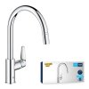 Grohe 30562000 - Dřezová baterie s výsuvnou koncovkou, chrom