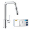 Grohe 30631000 - Dřezová baterie s výsuvnou sprškou, chrom
