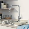 Grohe 30631000 - Dřezová baterie s výsuvnou sprškou, chrom