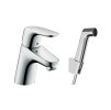 Hansgrohe 31926000 - Souprava pákové baterie 70 s bidetovou sprškou a sprchovou hadicí, chrom