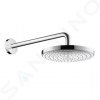 Hansgrohe 26470000 - Hlavová sprcha 240, 2 proudy, EcoSmart 9 l/min, sprchové rameno 39 cm, chrom