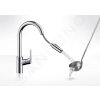 Hansgrohe 31815800 - Dřezová baterie s výsuvnou sprškou, vzhled nerezu