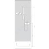 Hansgrohe 27038000 - Sprchový set 120 s termostatem Ecostat Select, 3 proudy, chrom