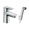 Hansgrohe 71729000 - Umyvadlová baterie s ruční sprchou Bidette, chrom