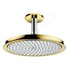 Hansgrohe 27405090 - Horní sprcha 240 Air 1jet s přívodem od stropu 10 cm, chrom/vzhled zlata